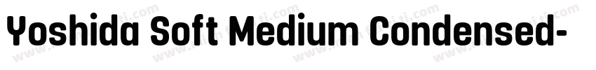 Yoshida Soft Medium Condensed字体转换
